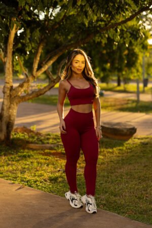 Legging Seamless Forme Cereja