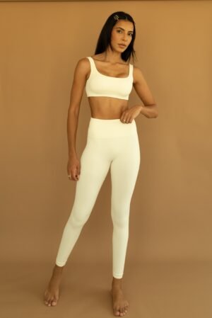 Legging Seamless Forme Offwhite