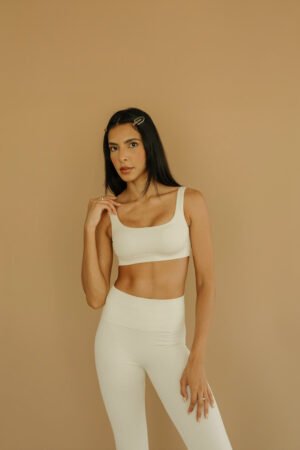 Top Seamless Lune Offwhite